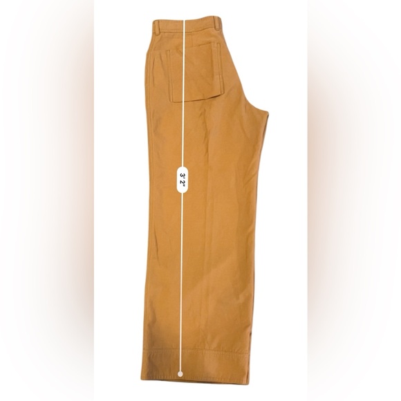 Horny Toad Khaki Tan Cropped Drawstring Cotton Blend Pants, Size 10 - Picture 13 of 14